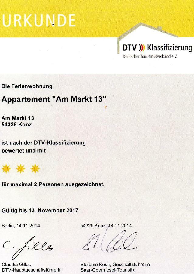Apartment Am Markt 13 คอนซ์ ภายนอก รูปภาพ